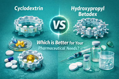 Cyclodextrin กับ Hydroxypropyl Betadex: อันไหนดีกว่าสำหรับความต้องการทางเภสัชกรรมของคุณ?